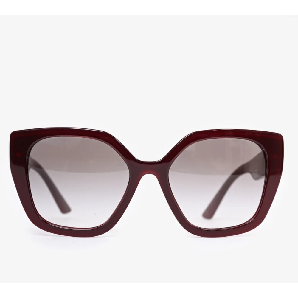 Prada Burgundy Acetate Sunglasses - Picture 1 of 9